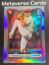 2026 Bowman Chrome #3 Chase Burns Rookie Red RC Logo Variation SP Reds