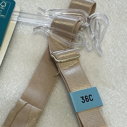 Vanity Fair Beauty Back Beige Wireless Bra Style 72345 Full Coverage Sz 36C New - Picture 12 of 13