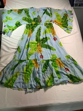 Women’s Size Large FARM RIO Banana Maxi Dress