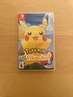 Pokemon Let's Go Pikachu for Nintendo Switch with Original Box