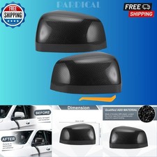 Car Rear View Driver Passenger Side Mirror Cover for Jeep Grand Cherokee Dodge