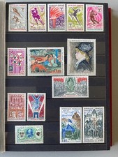 timbres France : 1968 YT n° 1543 à 1548, 1568, 1570, 1575 à 1579, 1572 NEUF **