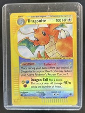 2002 Pokemon Expedition Dragonite Reverse Holo #9/165