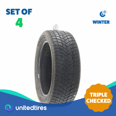 Set of (4) Used 225/50R18 Michelin X-Ice Snow 99H - 7.5-8/32