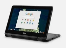 Dell 5190 2 in 1 TouchScreen Chromebook 11.6" 4GB Ram 32GB SSD -NO Charger