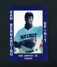 Ken Griffey Jr. 1988 Minor League RC (HOF) San Bernardino Spirit #34 MNT