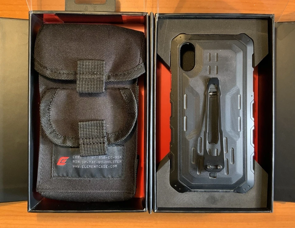 Funda Element BLACK OPS ELITE iPhone XS MAX Negra EMT-322-197EY-01 G10 Aluminio Foto 2 de 4