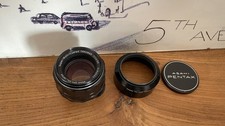PENTAX SMC Objektiv 'Super Multi Coated' TAKUMAR F1,4 / 50mm mit Sonnenblende  