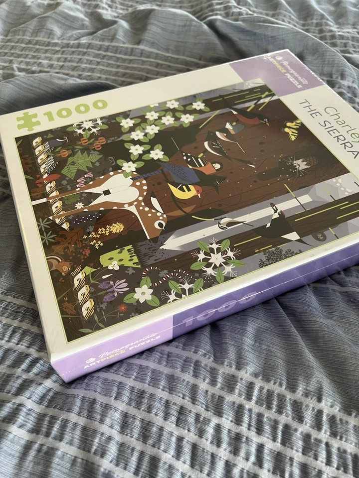 Pomegranate ArtPiece Charley Harper The Sierra Range 1000 Piece Puzzle - NEW - Image 4 of 4