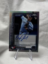 2025 Topps Chrome Update Series - Autos Braydon Fisher Refractor /499 (AU, RC)