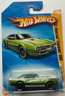 2010 Hot Wheels New Models '67 Pontic Firebird 400 3/44 (Green)