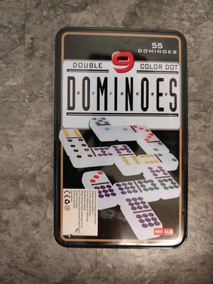 Dominoes Double 9 Color Dot - Longfield Games Verlag 