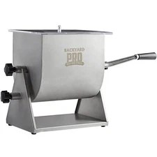 Backyard Pro 44 lb. Manual Tilting Meat Mixer with Removable Paddles