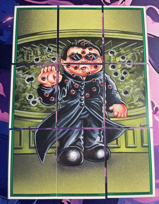 GPK Garbage Pail Kids - Holey Neo InterGOOlactic Complete Puzzle - NM