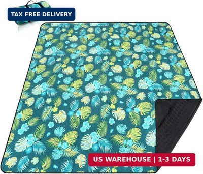 PY SUPER MODE Picnic Blankets Extra Large, Waterproof Foldable Outdoor Beach Bla