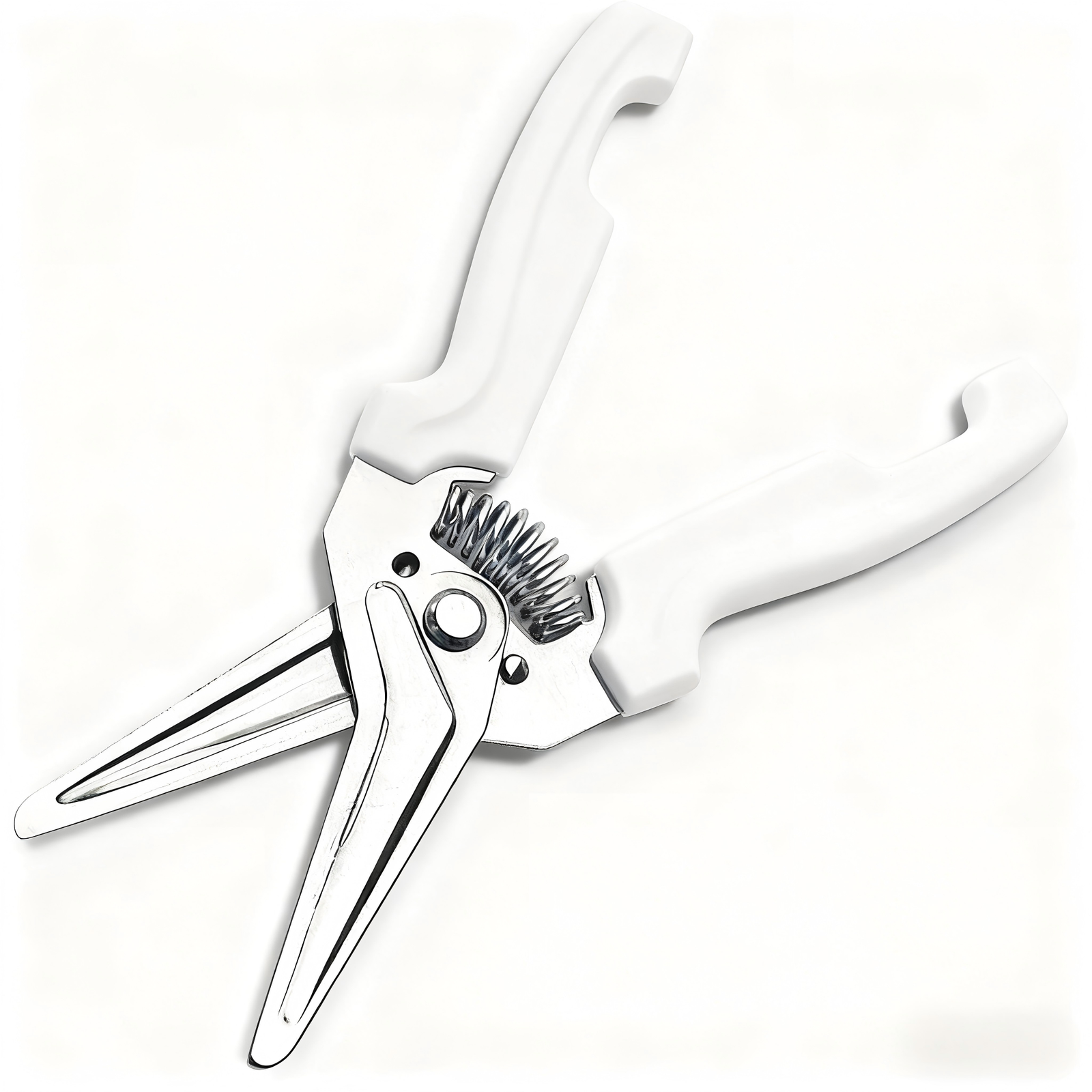 Multi-Purpose Kitchen Shears Stainless Steel Spring Assisted with Storage Holder