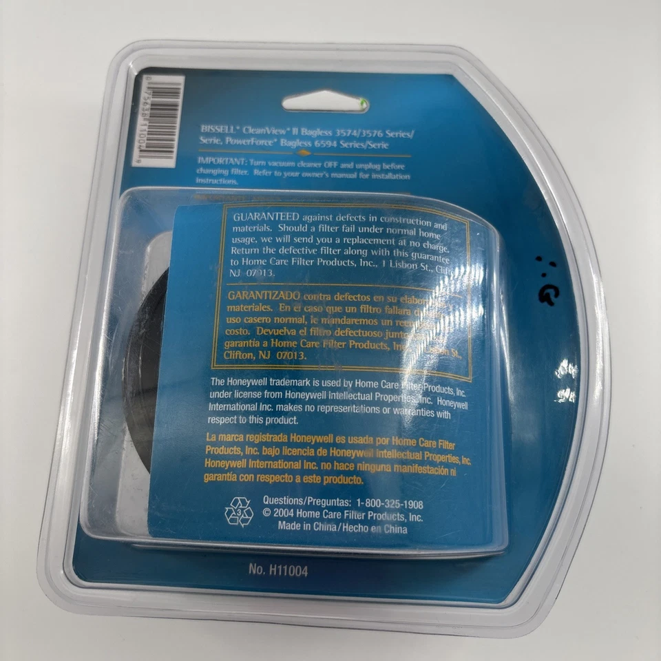  Filtro Bissell 9 10 12 de HONEYWELL aspiradora interior sin bolsa HEPA H11004 nueva Foto 3 de 4