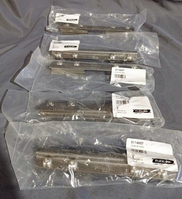 Lot Of 5 Flex Link 5114957 Guide Rail Clamp VG-113-08