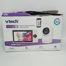 VTech Smart WiFi Baby Monitor 1080p Camera VM901HD - White - NEW DAMAGED BOX