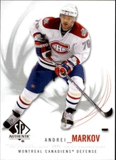 2009-10 SP Authentic #63 Andrei Markov - HKY