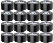 16 Pack Black Duct Tape Heavy Duty Bulk, 2 inch x 30 Yards,Strong No Residue ...