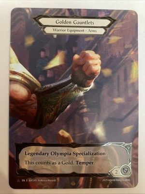 Flesh and Blood - Super Slam - Golden Gauntlets - SUP249 Cold Foil Marvel
