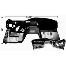 Dynacorn 1046H Firewall Panel, Heater Delete, 1968-1969 Camaro