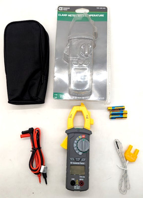 *OPEN BOX* COMMERCIAL ELECTRIC True RMS Digital Clamp Multi Meter