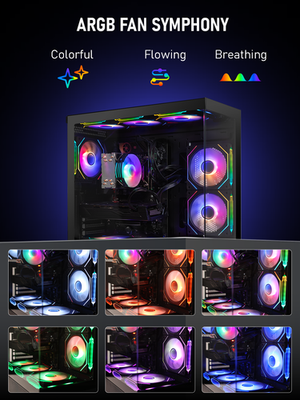 ARGB Gaming PC intel i7 9700KF up to RTX 3050 32GB RAM 4TB WiFi 6