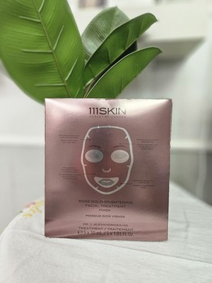 111SKIN Rose Gold Brightening Facial Treatment Mask 5 Count *NIB*