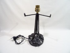 ANCIEN PIED LAMPE EN FER FORGE ART NOUVEAU JUGENDSTIL LAMP NEW ART