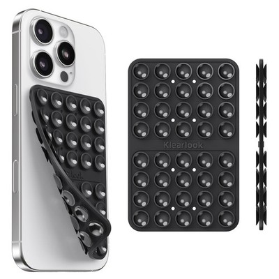 Klearlook Silicone Suction Cup Case Mount Double Sided, Silicon Sticky Grip w...