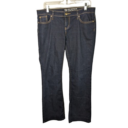 GAP Sexy Boot Cut Dark Wash Jeans Size 8/ 29 Stretch