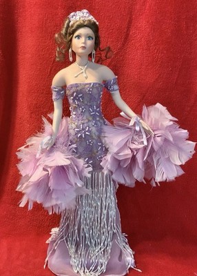 Vintage 1999 Lady Fresia Porcelain Doll 19'' by Rustie Limited Edition 388/2000