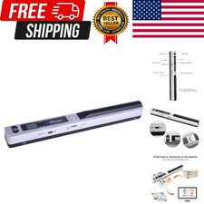 Portable Document Scanner - 900DPI Handheld Portable Scanner Image Scanner Sc...