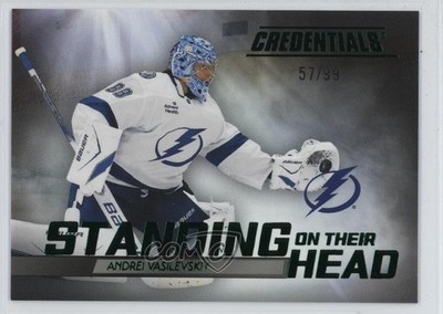 2025 Credentials Standing on Their Head Green /99 Andrei Vasilevskiy #SH-16 10f1
