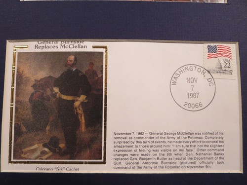 General Burnside loses at Fredericksburg & commemorative envelope - Picture 2 of 2