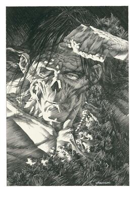Bernie Wrightson - Frankenstein ''Polluted''  Limited Artist Edition Print