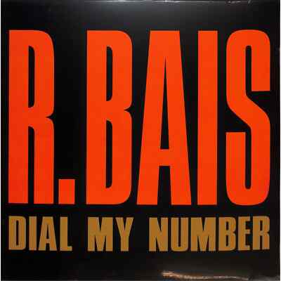 R. Bais / DIAL MY NUMBER / blanco y negro / BYN 038 / 12 Inch