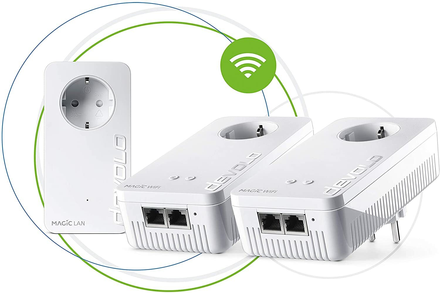 Devolo Magic 1 1200 WiFi ac Multiroom Kit 3x adaptadores Embalaje Deteriorado