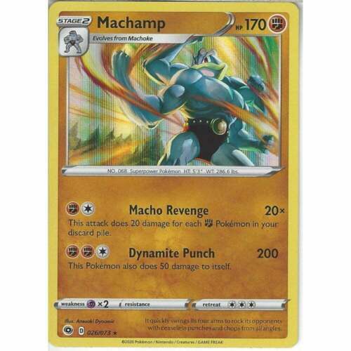 Pokemon Cards Machamp V SR 072/067 s10D Time Gazer Japanese - NM | UK