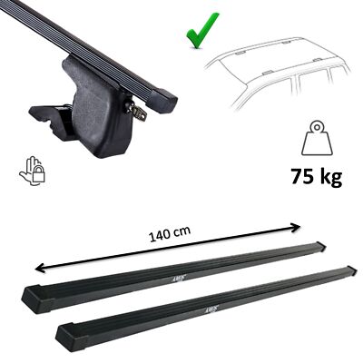 Grundträger an Fixpunkten Dach-Lastenträger für Chrysler Grand Voyager RT 08-16