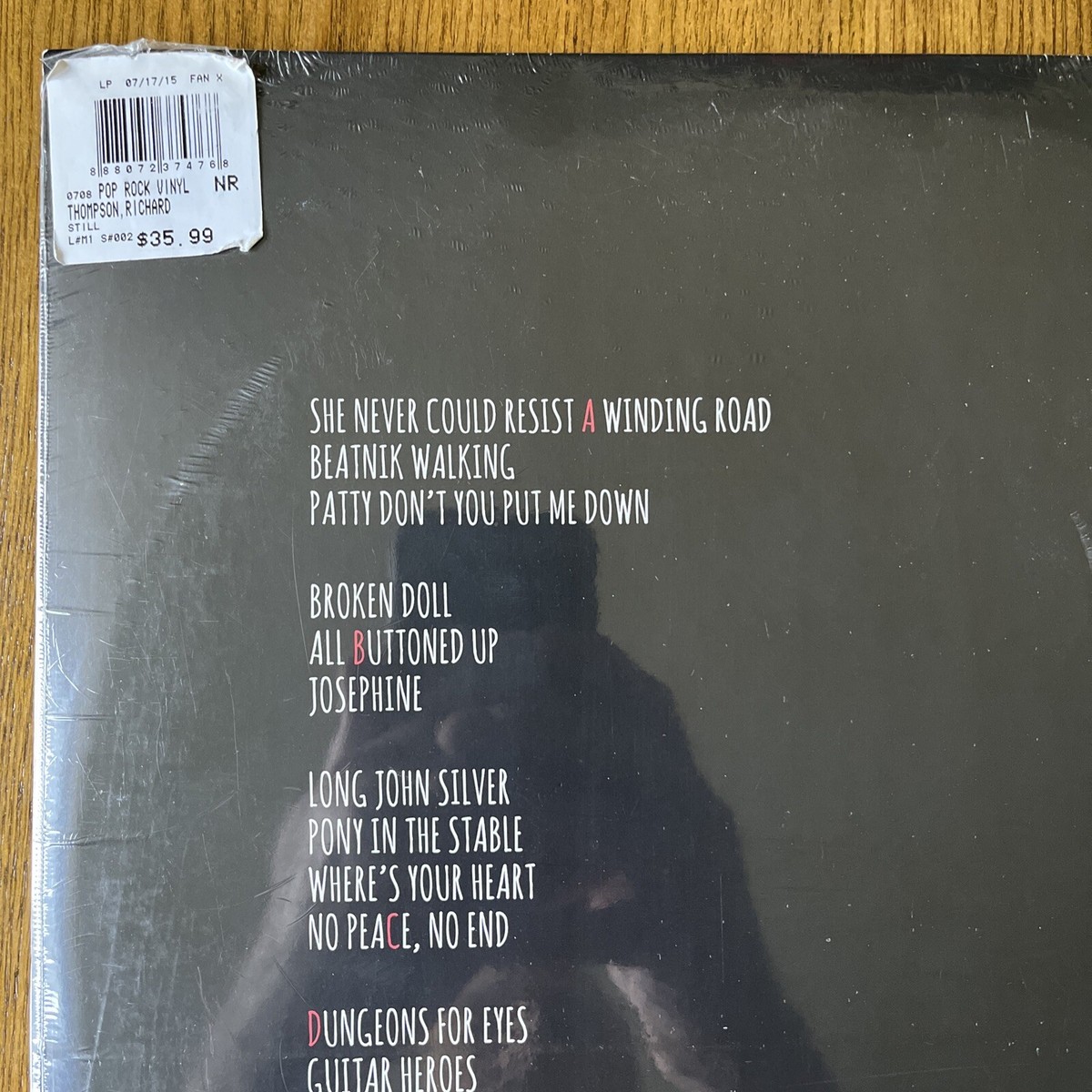 Richard Thompson - Still Vinyl 2xLP Record 2015 Fantasy