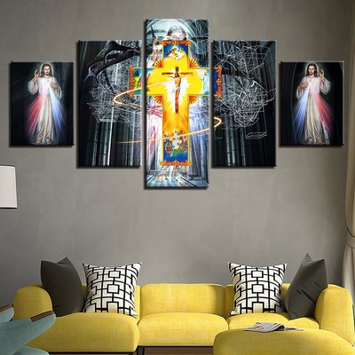 Jesus Christ Crucifixion Canvas Giclee Print Unframed Picture Home Decor Art Jesus Christ Crucifixion Canvas Giclee Print Unframed Picture Home Decor Art