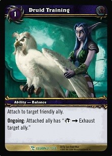 Druid Training - March of the Legion - World of Warcraft TCG - Picture 1 of 1