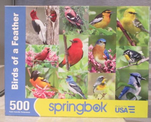 VÖGEL EINER FEDER - vollständig - Springbock Puzzle