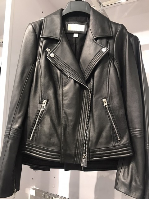 michael kors plus size leather jacket