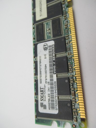 Smart Modular 1GB PC2700 DDR-333MHz DIMM 2.5V Memory Card SG572288MOT27BR2IC NEW - Picture 2 of 2