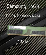 Samsung 16GB DDR4 Desktop DIMM RAM 3200MHz 2933MHz 2666MHz 2400MHz 2133MHz