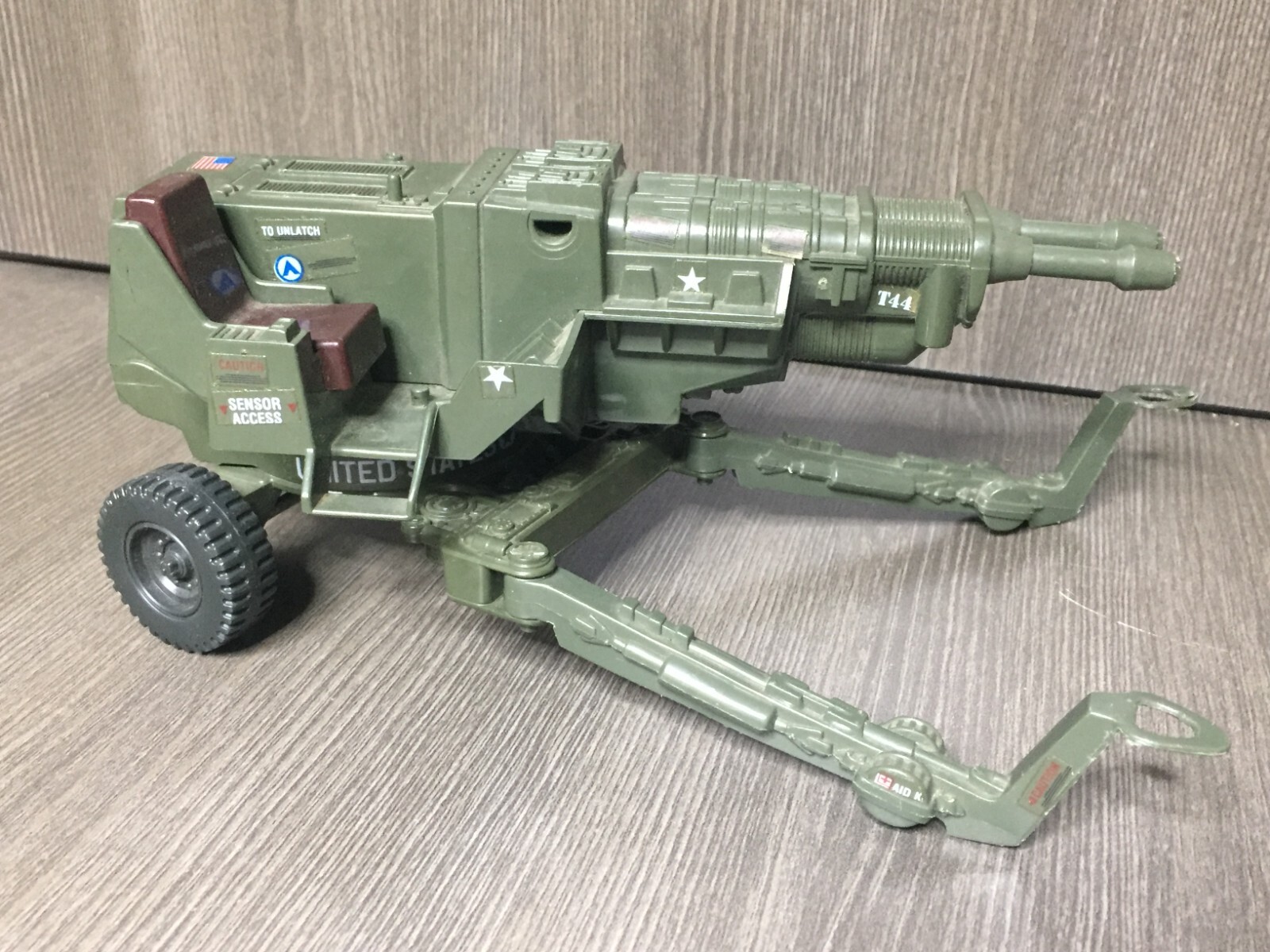 1982 Hasbro GI JOE H.A.L. Heavy Artillery Laser Original Parts Complete